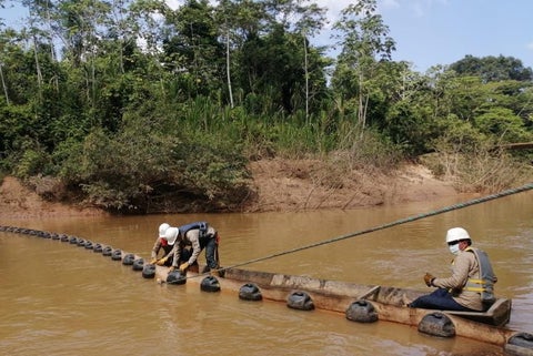 Derrame de crudo en zona rural de Tibú