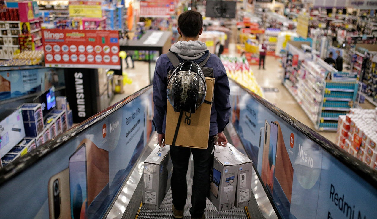 Comprador en día sin IVA