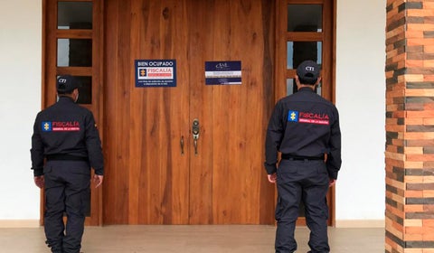 Fiscalía realiza diligencia de extinción