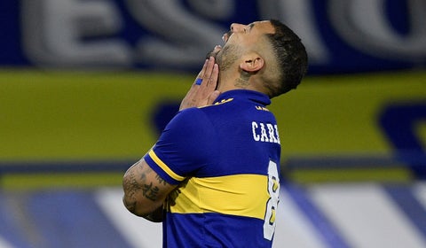 Edwin Cardona con Boca Juniors