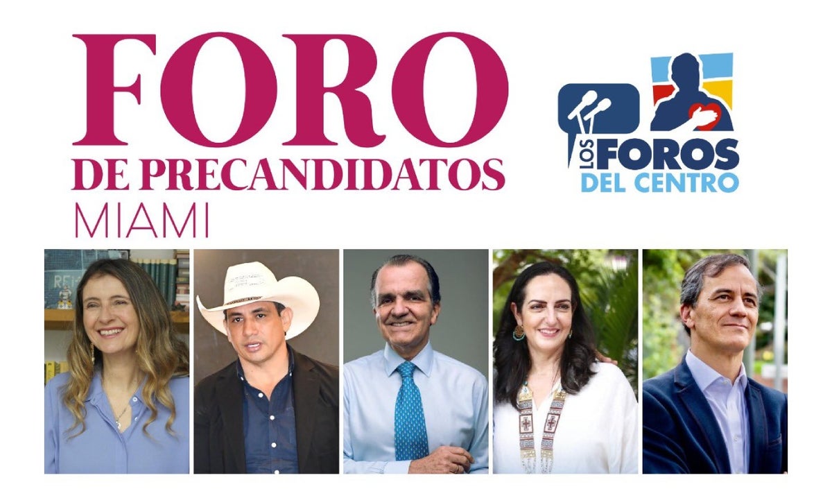 Foro del Centro Democrático en Miami