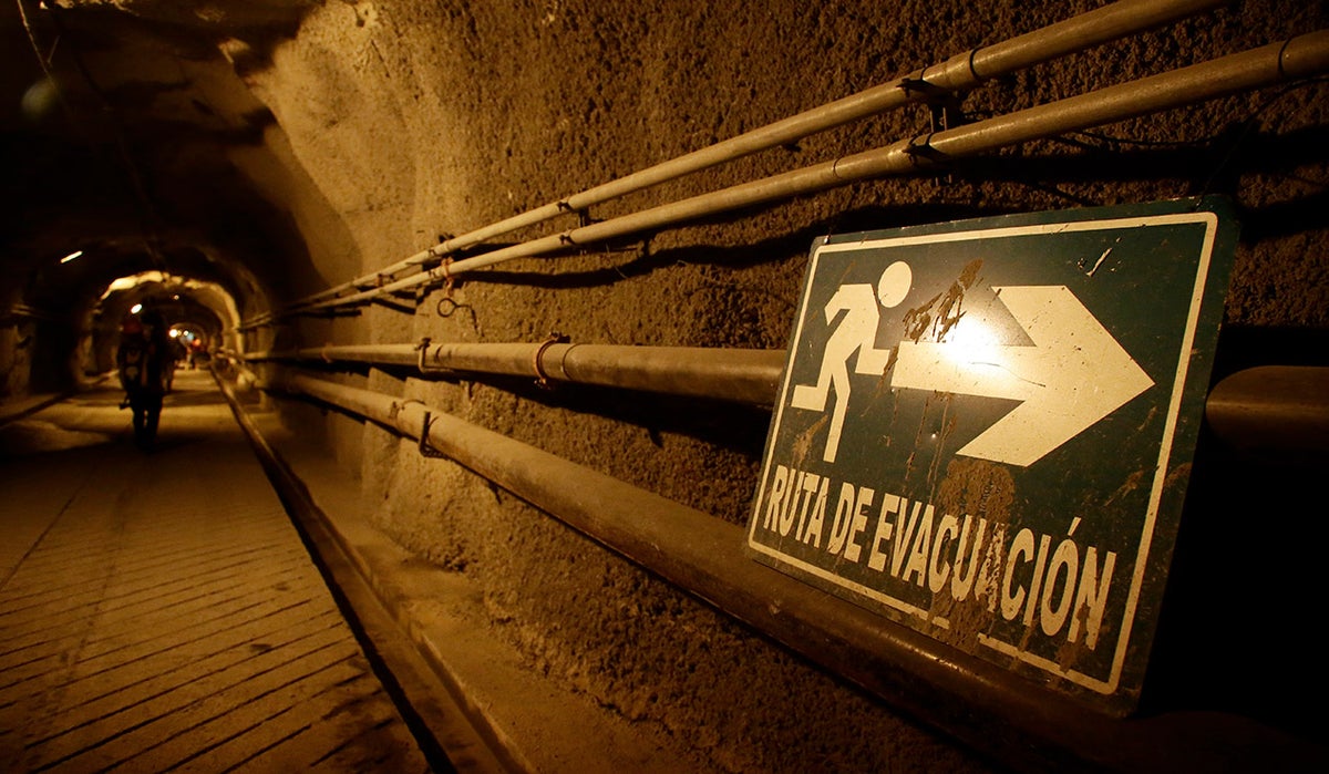 El Interior de la obra de Hidroituango