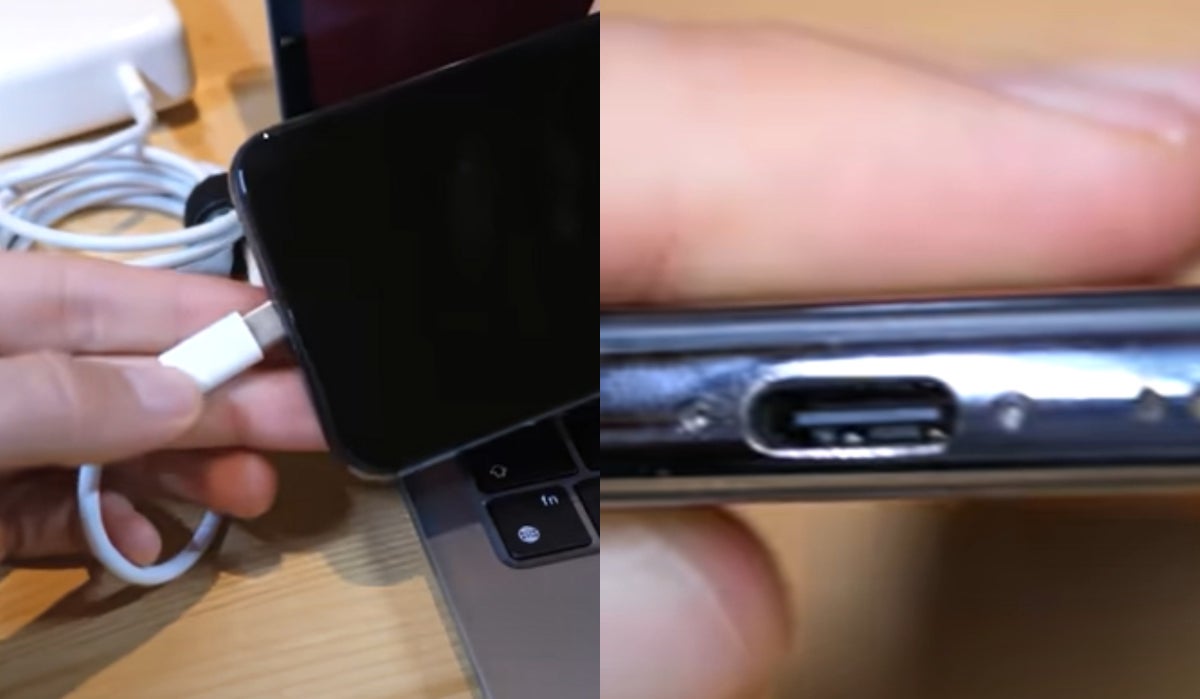 iPhone puerto tipo C