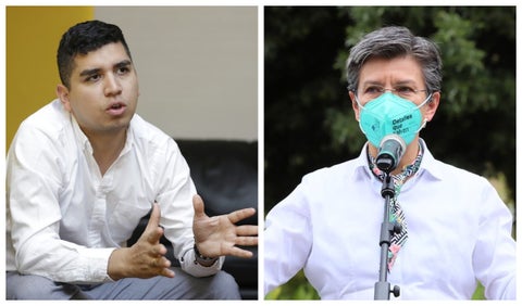 Ministro de Vivienda, Jonathan Malagón se enfrenta a alcaldesa de Bogotá, Claudia López