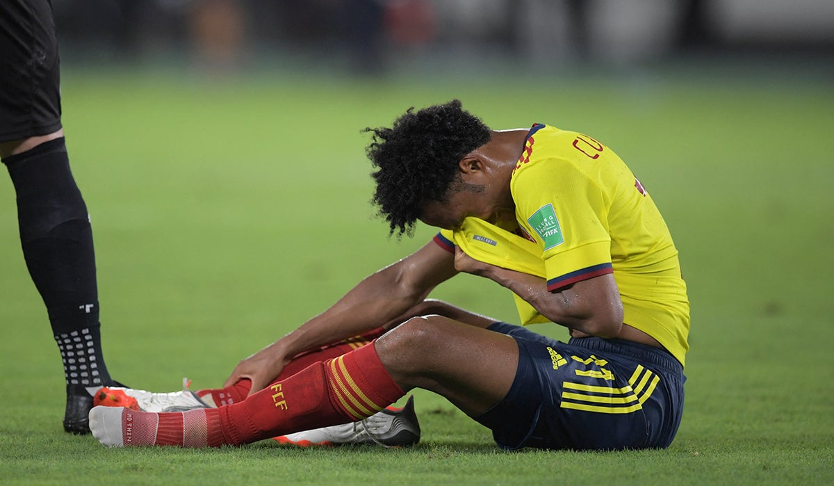 Juan Guillermo Cuadrado con Selección Colombia