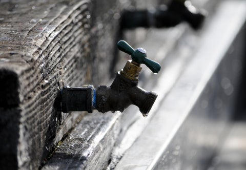Cortes de agua en Bogotá