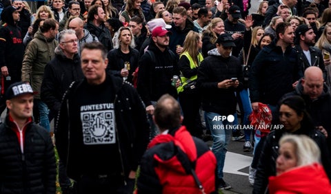 Manifestaciones en Holanda