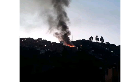 Incendio en Ciudad Bolívar