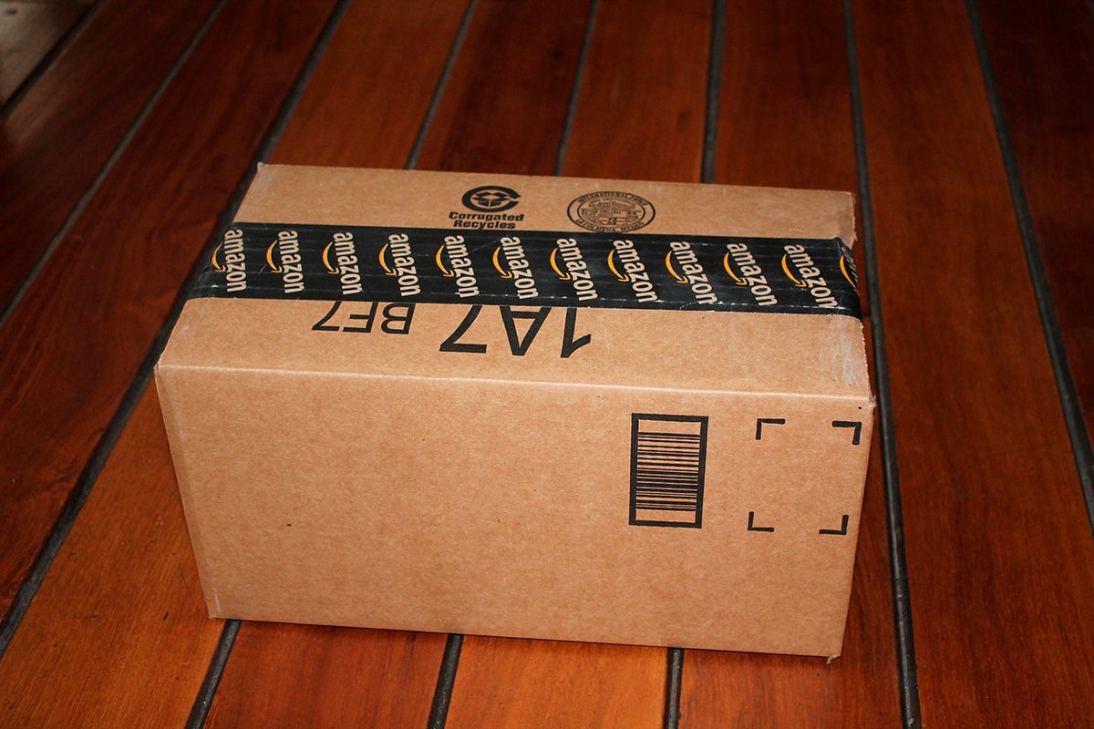 Paquete de compra en Amazon.com
