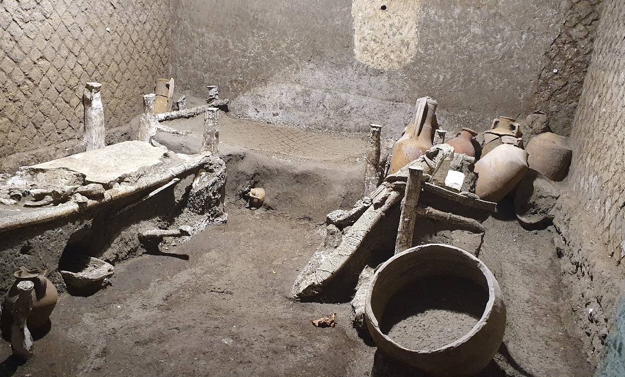 Cuarto de esclavos en Pompeya