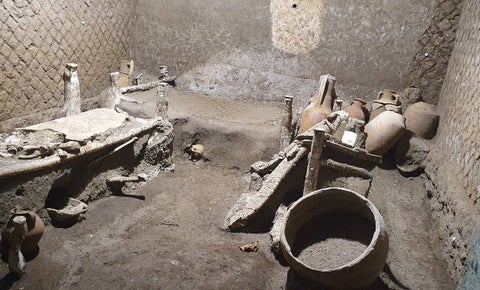 Cuarto de esclavos en Pompeya