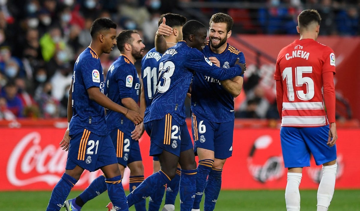 Real Madrid derrotó a Granada