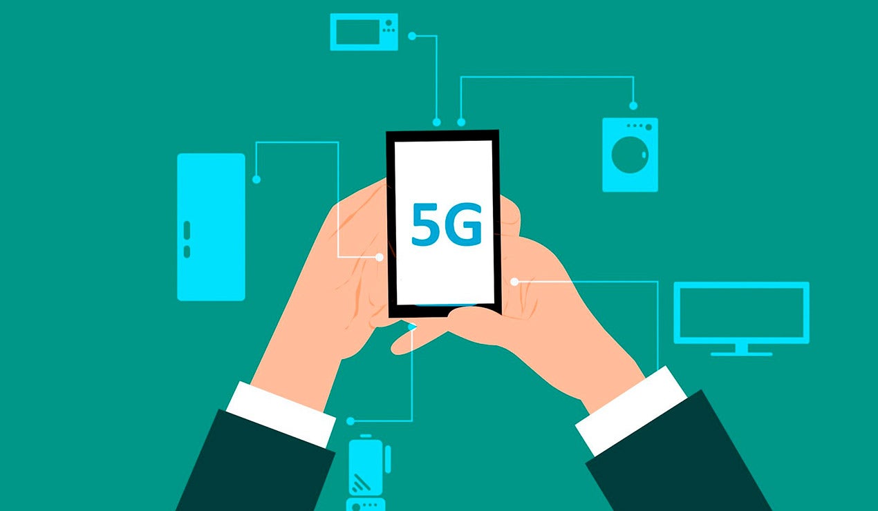 Dispositivo conectado a red 5G