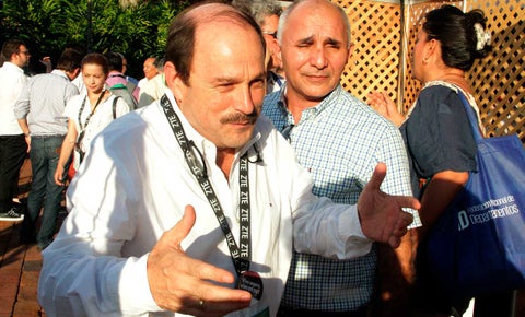 Ricardo Alvarado, exgobernador de Arauca en evento