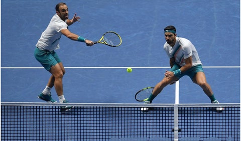 Juan Sebastián Cabal y Robert Farah en ATP World Tour Finals