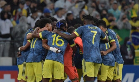 Selección Colombia vs Brasil, Eliminatorias