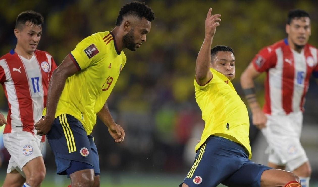 Selección Colombia vs Paraguay, Eliminatoria