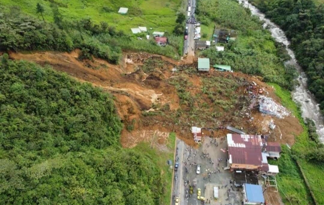 Desde el aire se contempla la magnitud de lo ocurrido