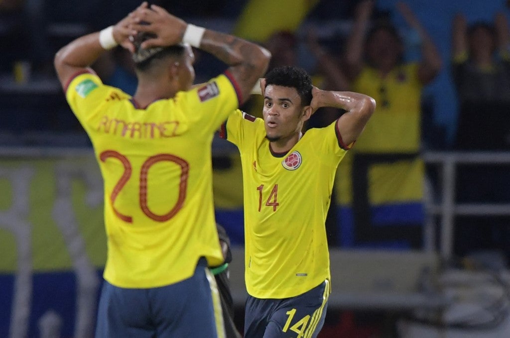 Selección Colombia, Luis Díaz, Eliminatorias Qatar