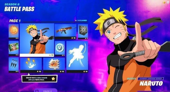 Fornite Naruto