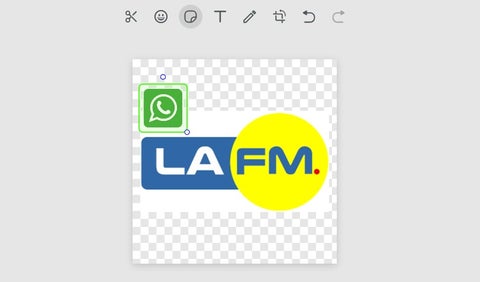 WhatsApp La FM sticker