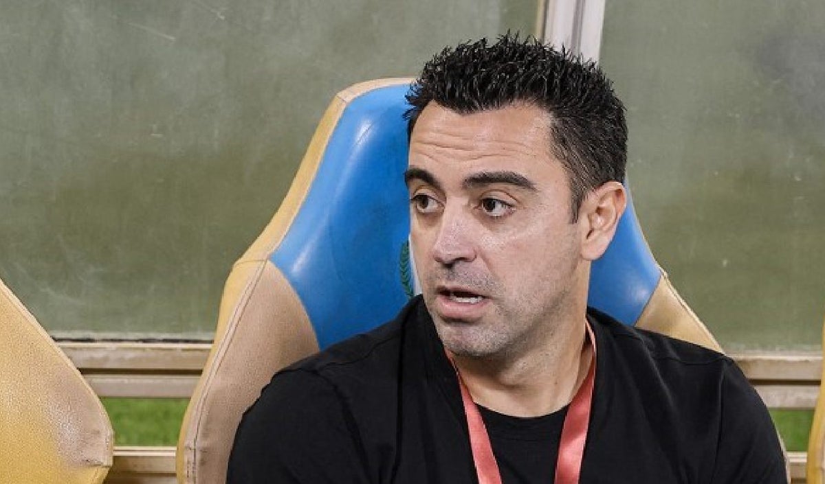 Xavi Hernández, entrenador de Barcelona