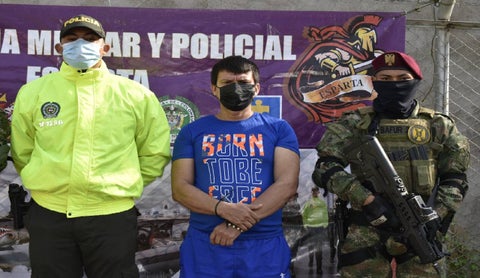 Capturado cabecilla finanzas de Disidencias