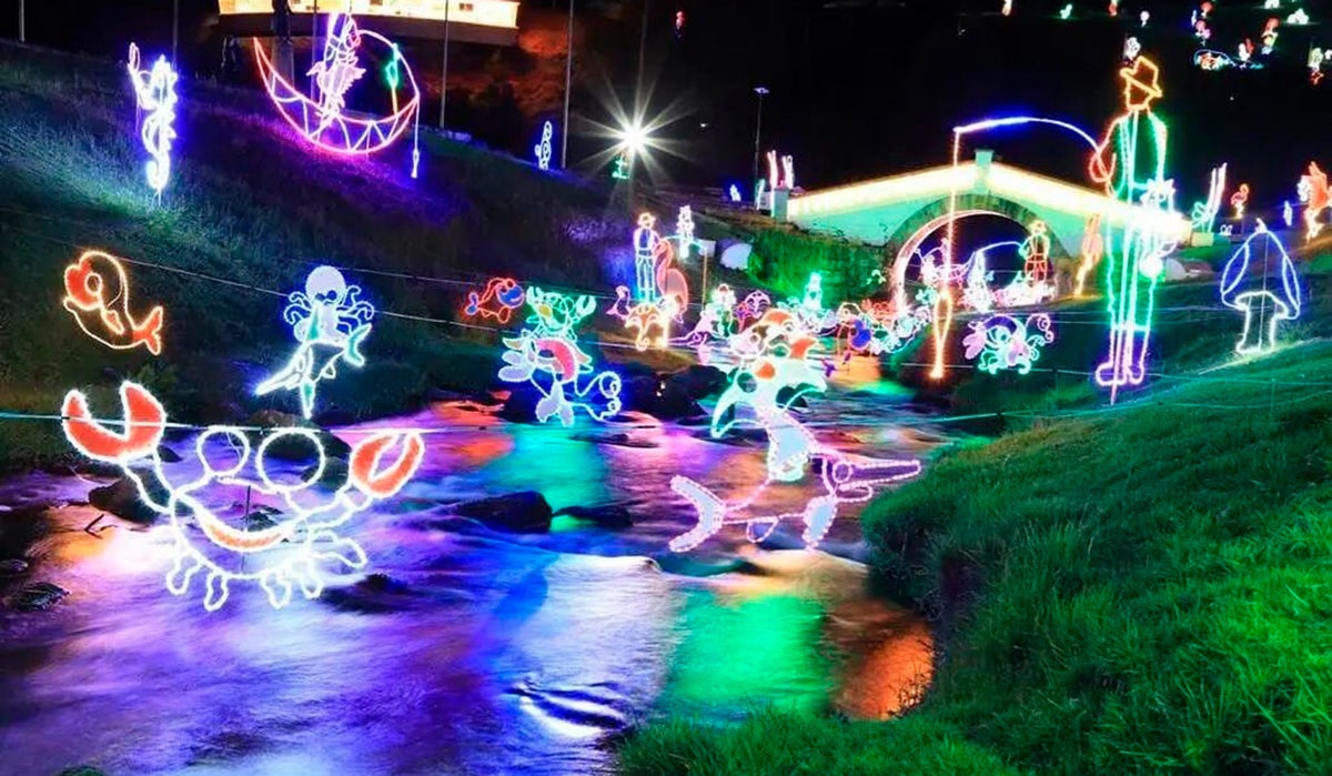 Alumbrado navideño en Boyacá