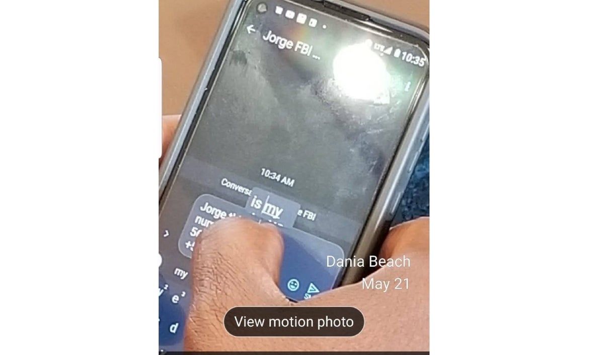 Chat de Duberney Capador con supuesto agente del FBI