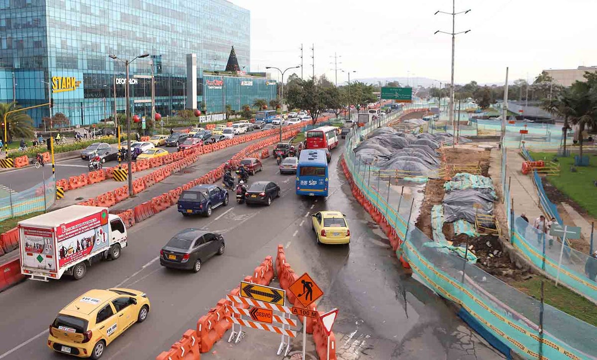Cierre de puente de Avenida 68 con calle 26