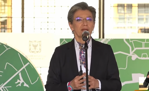 Claudia López, alcaldesa de Bogotá