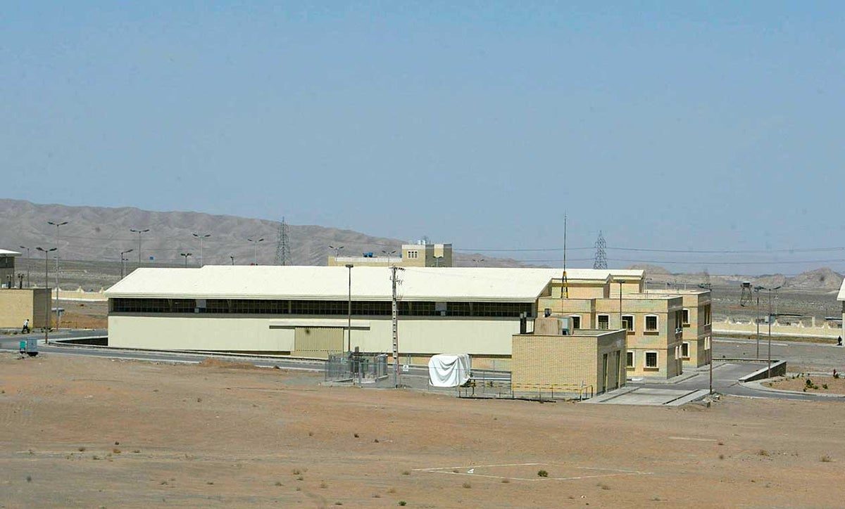 Base nuclear en Irán