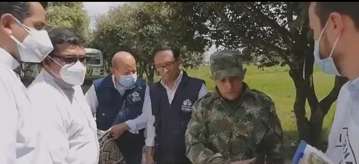 Coronel Pedro Enrique Pérez fue liberado