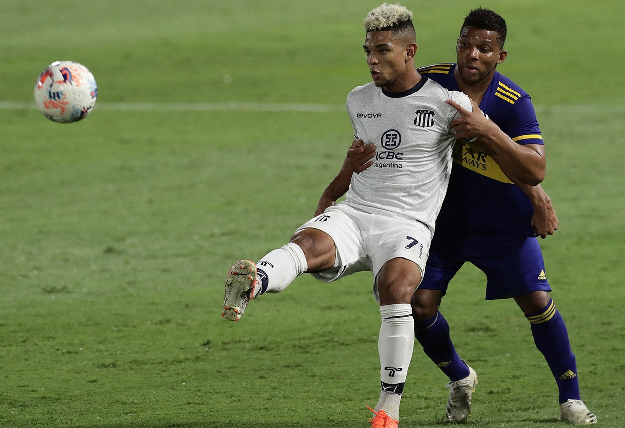 Diego Valoyes, jugador colombiano en la liga Argentina