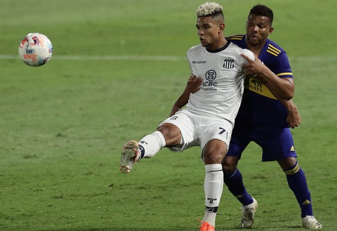 Diego Valoyes, jugador colombiano en la liga Argentina