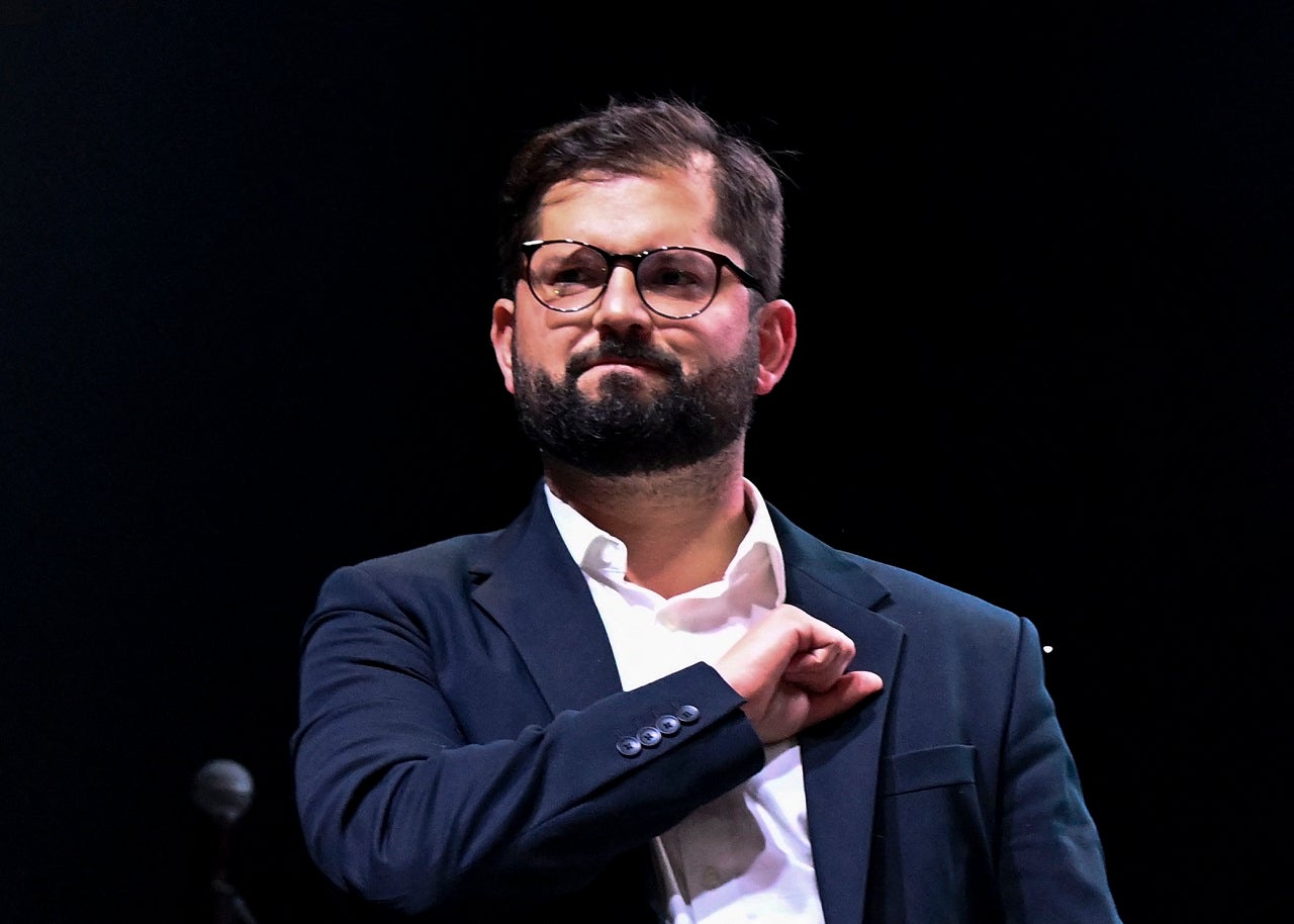 Gabriel Boric, presidente electo de Chile