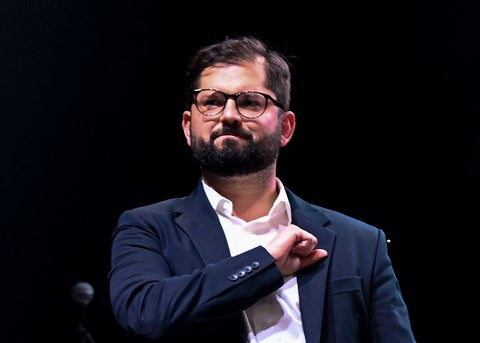 Gabriel Boric, presidente electo de Chile