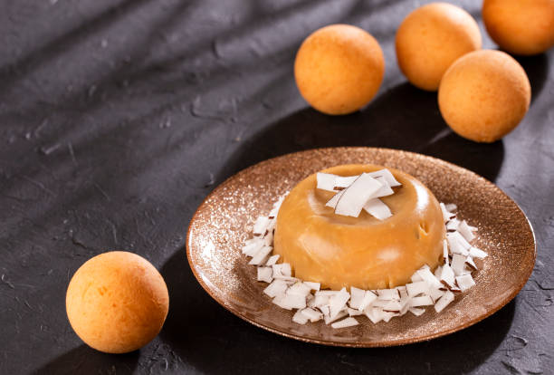Natilla de coco