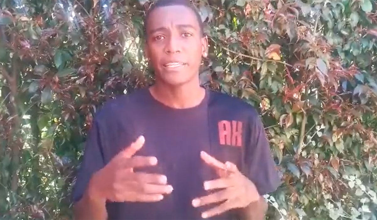 Jorge Duván Mosquera, jugador de Llaneros manda video a Duque