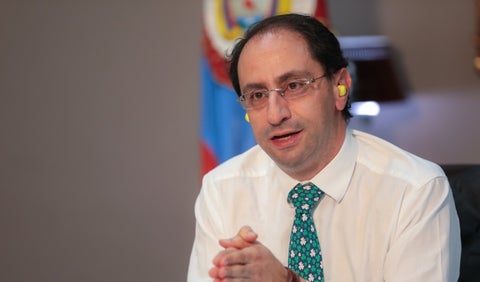 José Manuel Restrepo, ministro de Hacienda