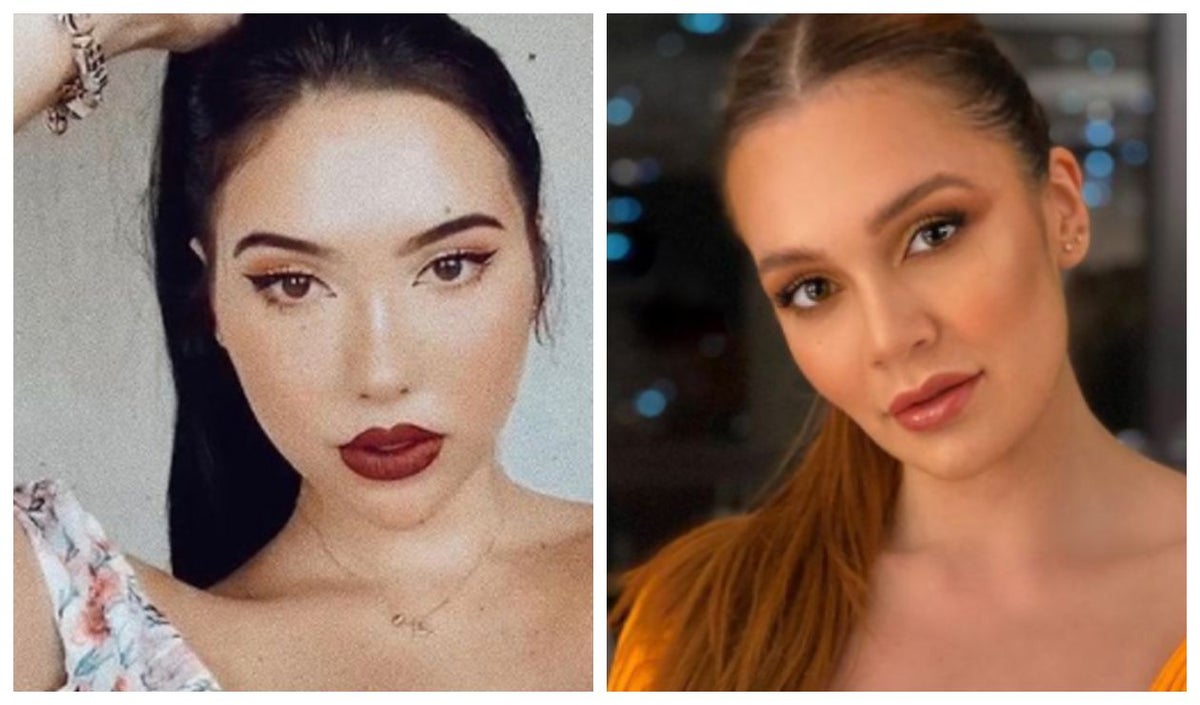 Lina Tejeiro y Aida Victoria Merlano