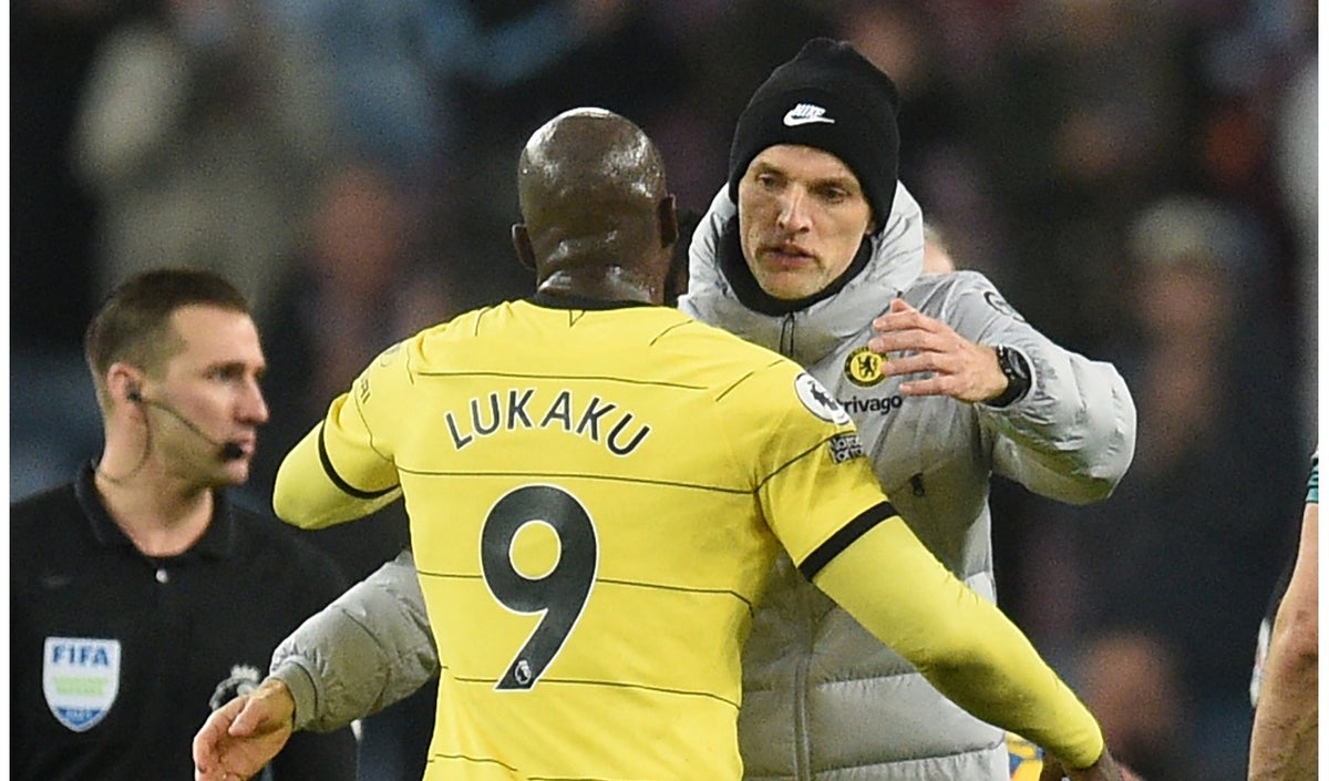 Lukaku abraza a Thomas Tuchel