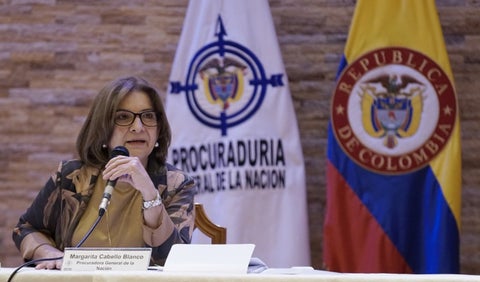Margarita Cabello, procuradora General de la Nación