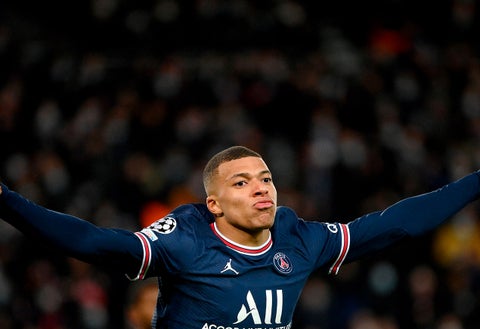 Mbappe en el PSG