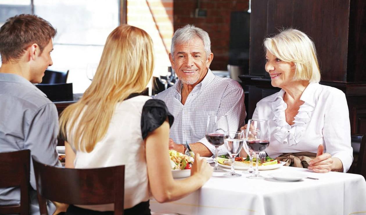 Reunión con los suegros