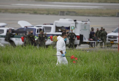 Operativo en Aeropuerto Camilo Daza