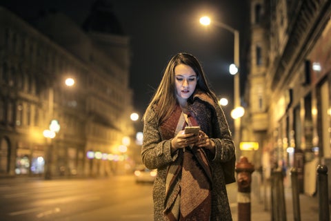 Mujer en la calle