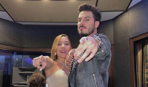 Pipe Bueno y Luisa Fernanda W