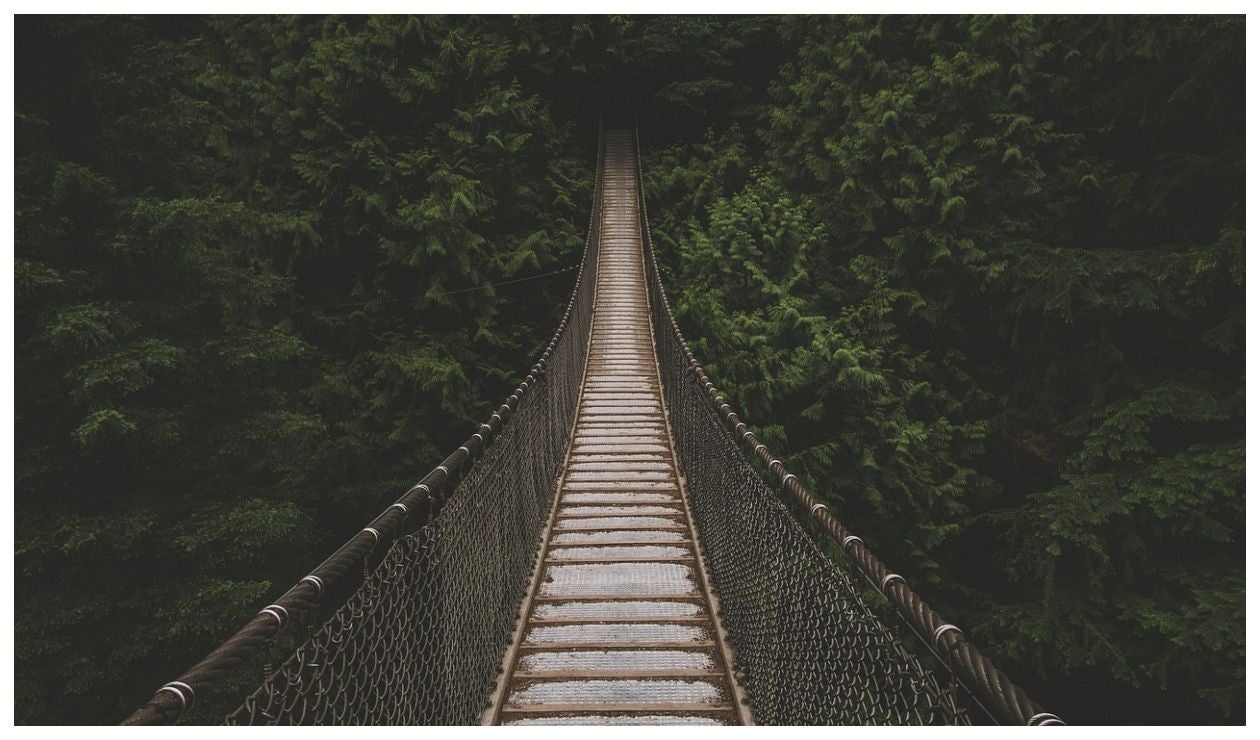 Puente colgante