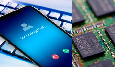 Smartphone y el chipset en su interior